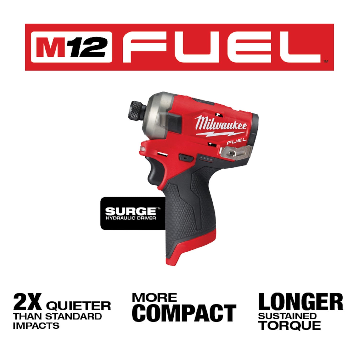 M12 FUEL SURGE 1/4 in. Hex Hydraulic Driver
