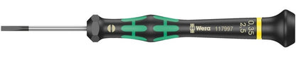 Wera - 2035 Screwdriver for slotted screws for electronic applications, 0.50 x 3 x 80 mm