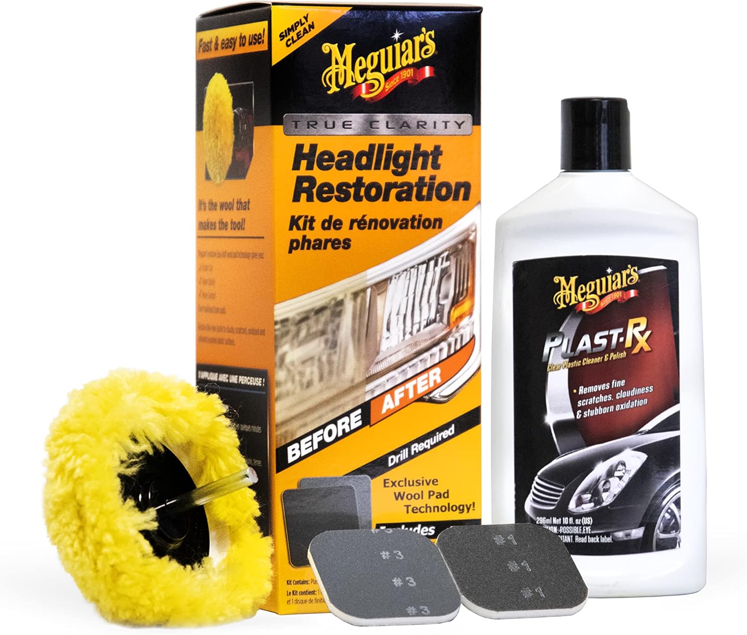 Meguiar's Heavy Duty Headlight Restoration Kit