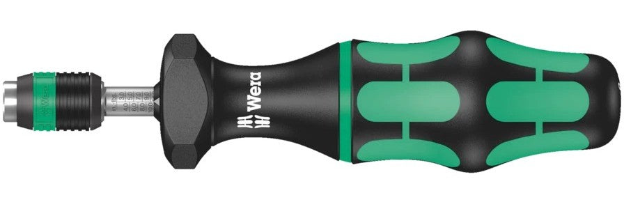 Wera - Series 7400 Kraftform adjustable torque screwdrivers (0.1-3.0 Nm) with Rapidaptor quick-release chuck, 7440 x 0.3-1.2 Nm