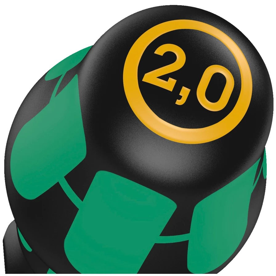 Wera - 335 Screwdriver for slotted screws, 0.8 x 4 x 100 mm