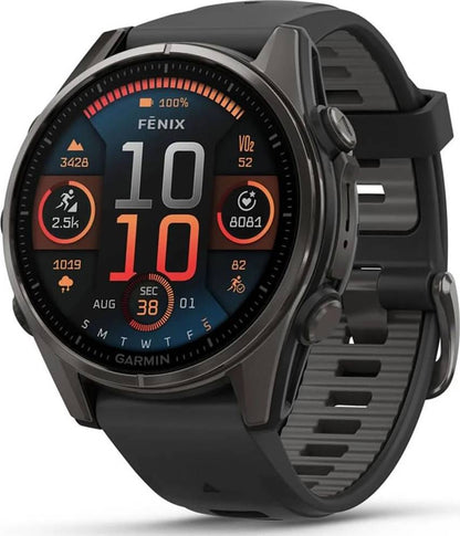 Garmin Fenix 8 43mm Amoled - Sapphire Carbon Gray