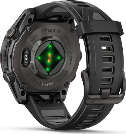 Garmin Fenix 8 43mm Amoled - Sapphire Carbon Gray