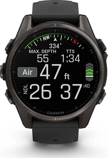 Garmin Fenix 8 43mm Amoled - Sapphire Carbon Gray