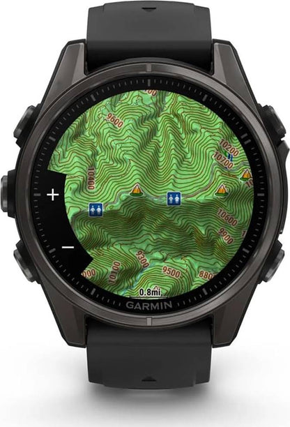 Garmin Fenix 8 43mm Amoled - Sapphire Carbon Gray