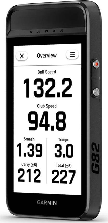 Garmin Approach G82 Launch Monitor & Premium GPS Golf Handheld