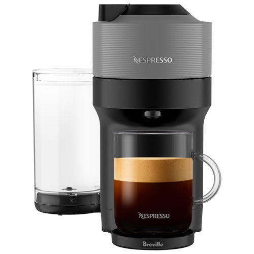 Nespresso Vertuo Pop+ Coffee and Espresso Machine by Breville - Dark Grey