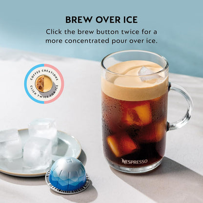 Nespresso Vertuo Next Premium Coffee and Espresso Machine by Breville with Aeroccino Milk Frother - Classic Black
