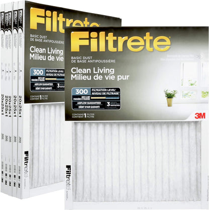 Filtrete 20 x 25 x 1 MPR300 Furnace Filter - 6 Pack