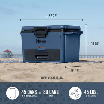 Ninja  FrostVault Hard Cooler - Lakeshore Blue