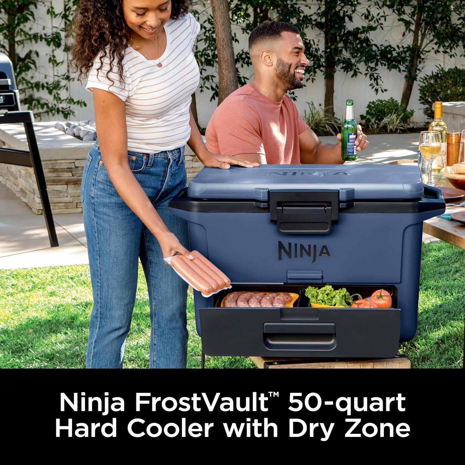 Ninja  FrostVault Hard Cooler - Lakeshore Blue