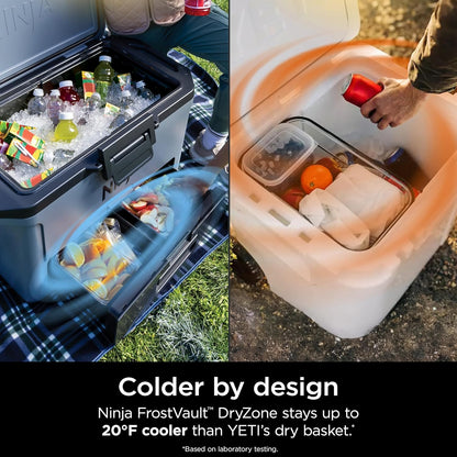Ninja  FrostVault Hard Cooler - Lakeshore Blue