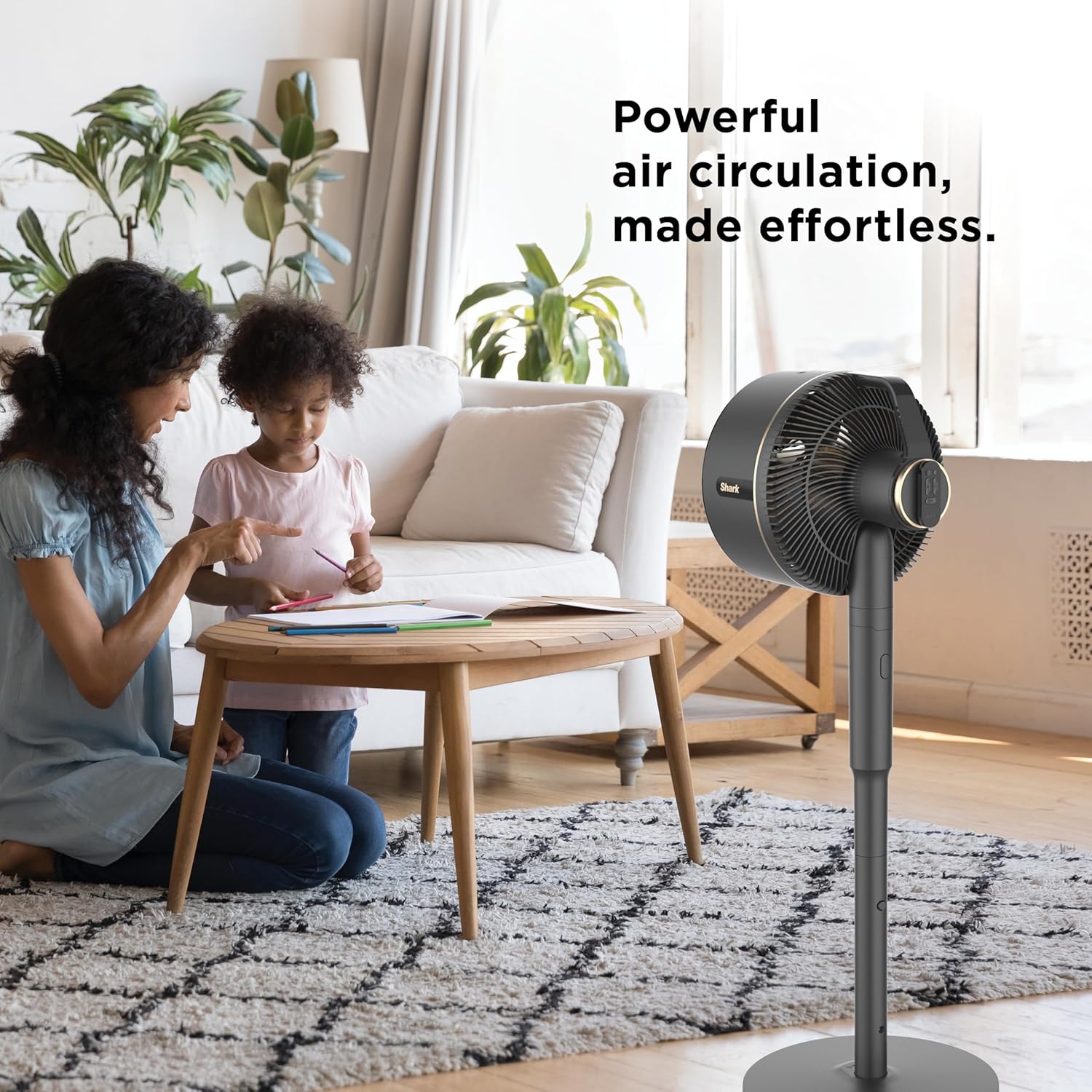 Shark FlexBreeze Fan with InstaCool Mist Attachment - Black
