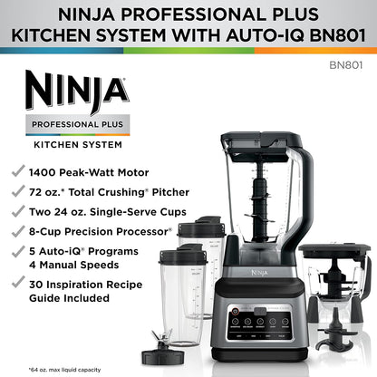 Ninja BN801C Professional Plus Kitchen System with Auto iQ