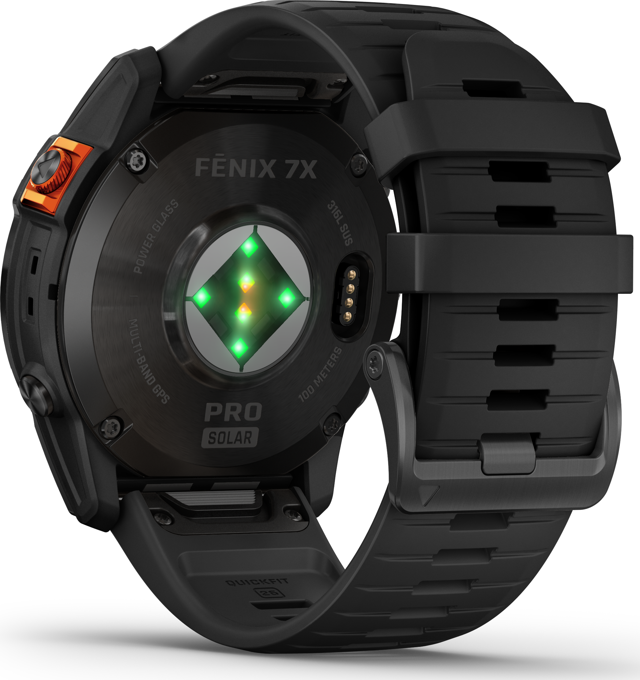 Garmin Fēnix 7X Pro Solar Edition - Slate Gray with Black Band