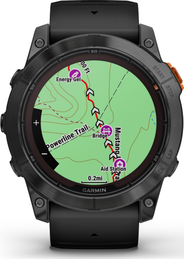 Garmin Fēnix 7X Pro Solar Edition - Slate Gray with Black Band
