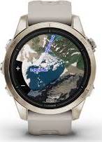 Garmin Epix Pro Gen 2  Sapphire Edition 42 mm - Soft Gold with Light Sand Band