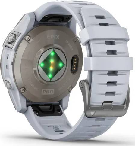 Garmin Epix Pro Gen 2 Sapphire Edition 47mm - Titanium with Whitestone Band