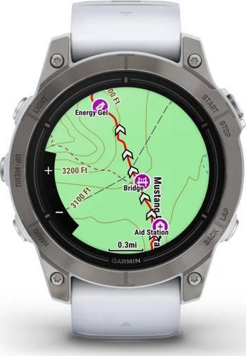 Garmin Epix Pro Gen 2 Sapphire Edition 47mm - Titanium with Whitestone Band