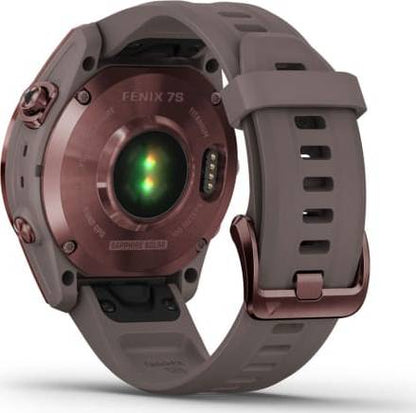 Garmin Fēnix 7S Sapphire Solar Smartwatch 42 mm Fiber - Dark Bronze Titanium