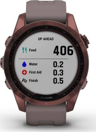 Garmin Fēnix 7S Sapphire Solar Smartwatch 42 mm Fiber - Dark Bronze Titanium