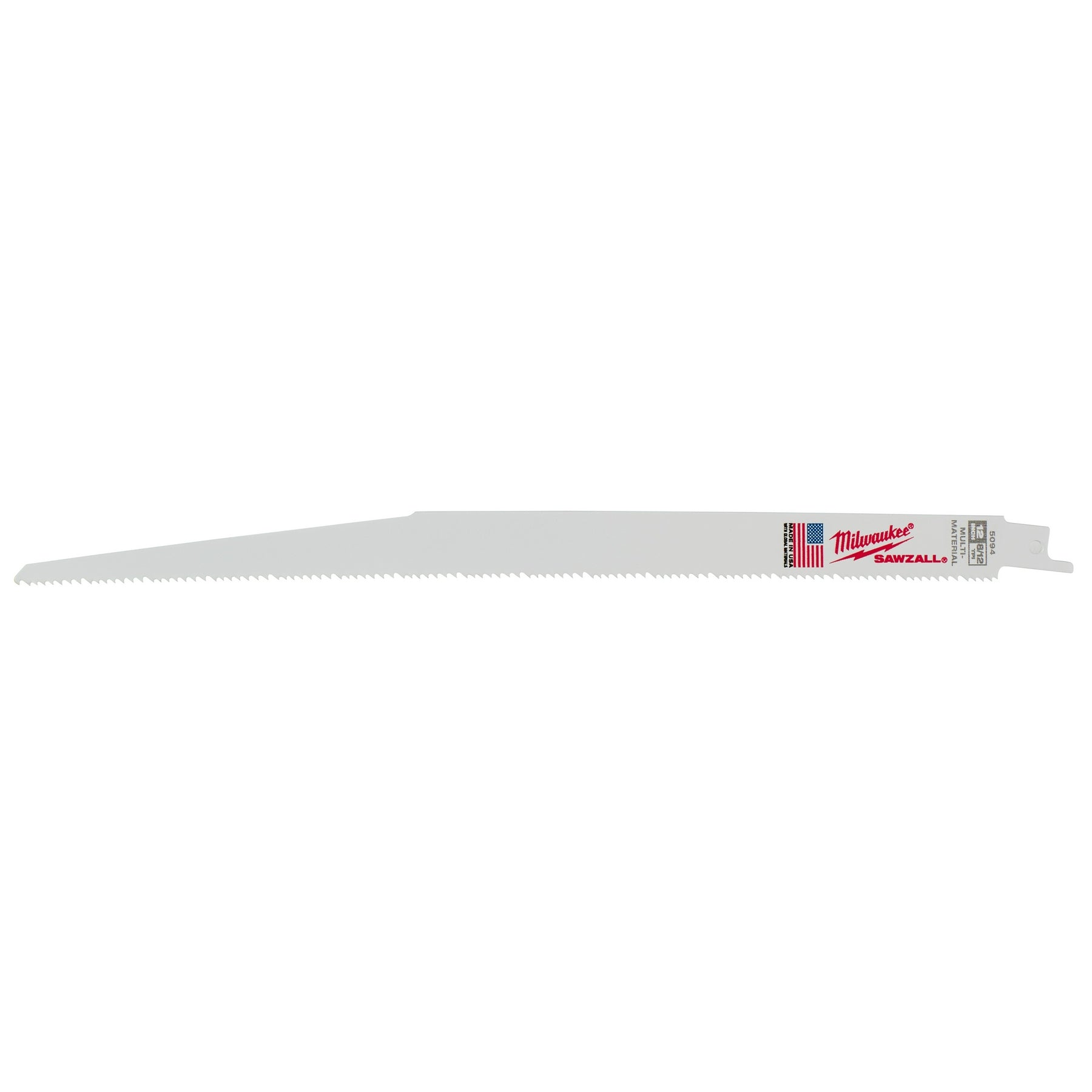 Lame SAWZALL 12" 8/12 TPI pour multi-matériaux (25 PK)