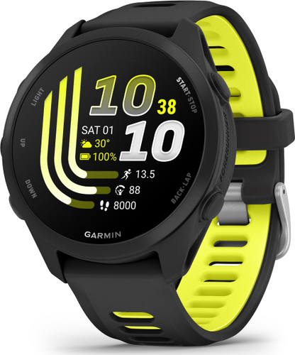 Garmin Forerunner 170 Music - Black Amp Yellow