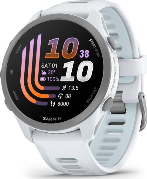Garmin Forerunner 170 Music - Whitestone Cloud Blue