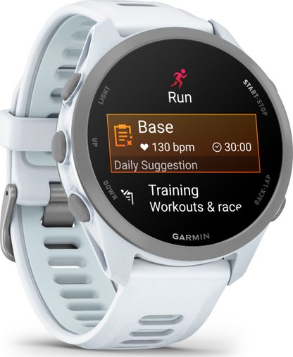 Garmin Forerunner 170 Music - Whitestone Cloud Blue