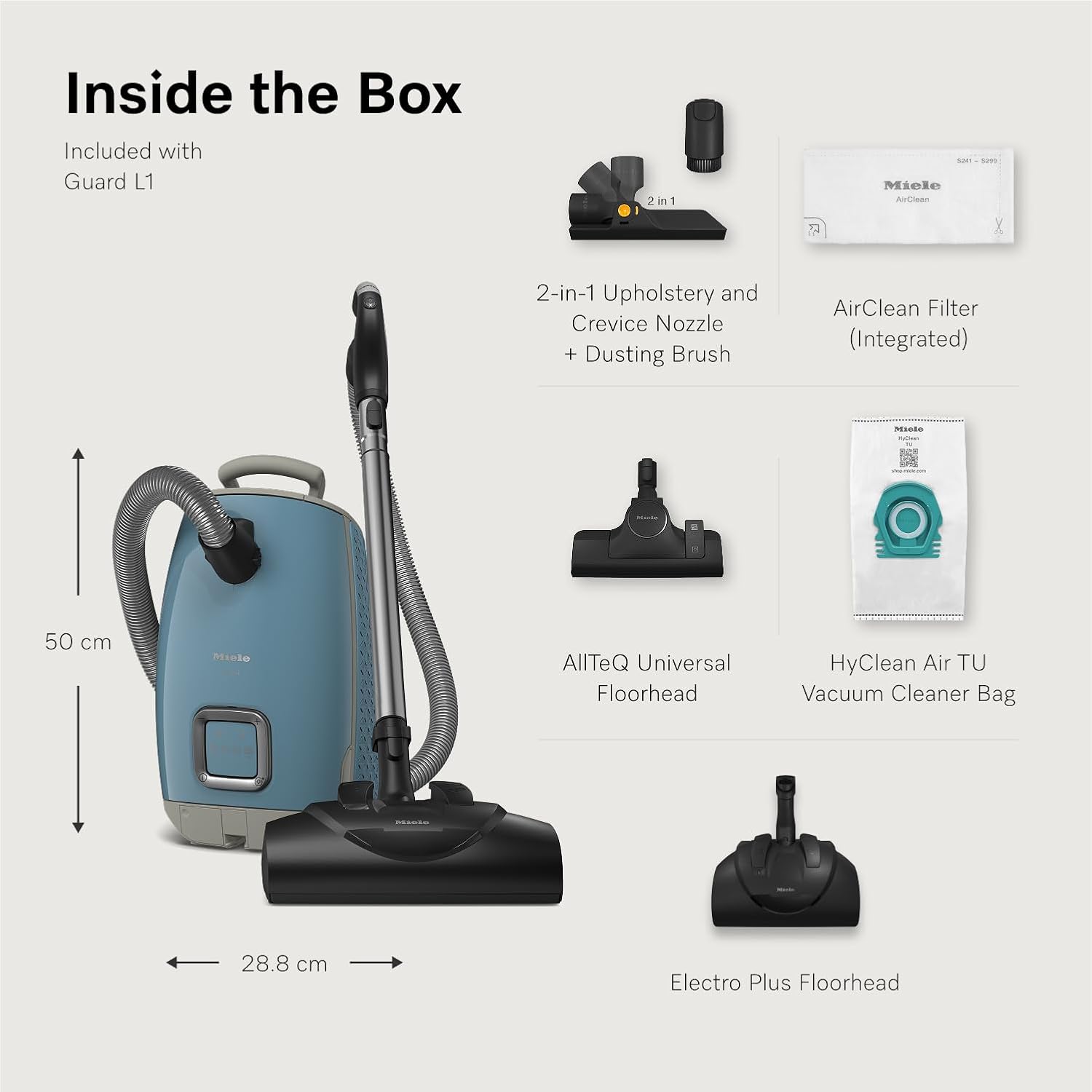 Miele Guard L1 - Nordic Blue