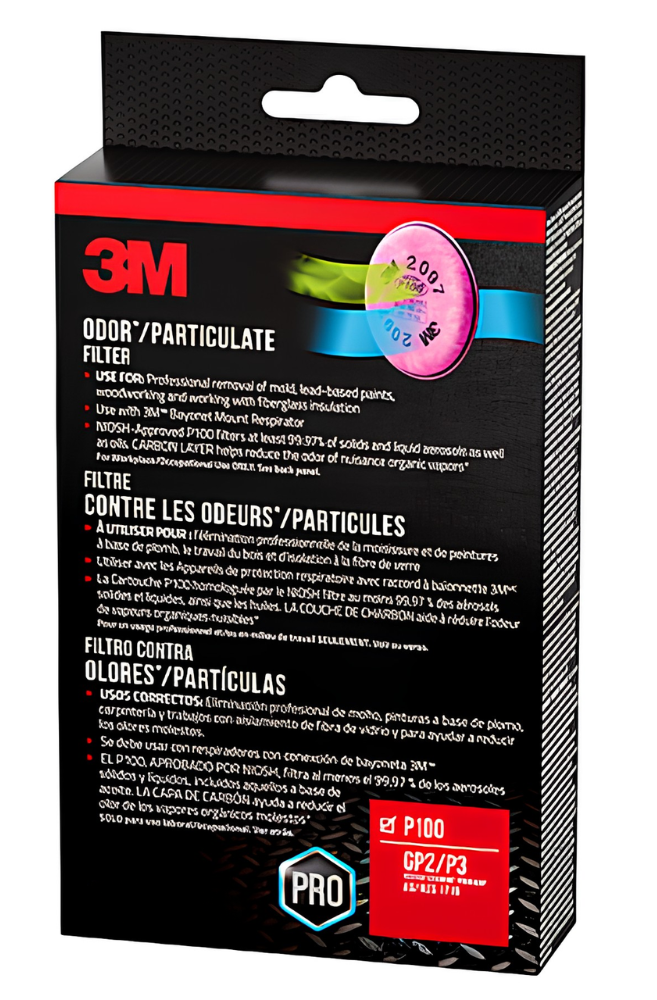 3M P100 Particulate Filter 1 Pair - V3
