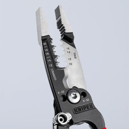 Knipex Tools Forged Wire Stripper 10-20 AWG 8"