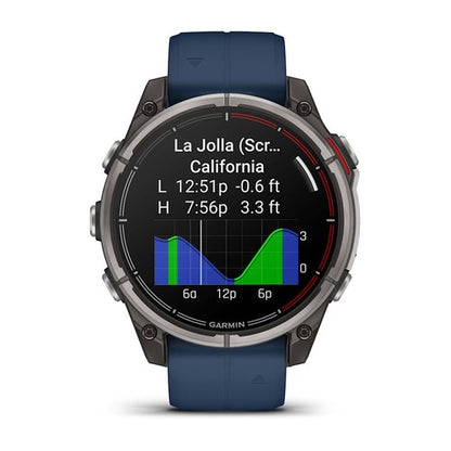 Germin Quatix 8 – 51 mm Amoled  Marine GPS Smartwatch