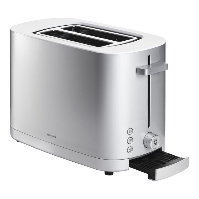 Zwilling Enfinigy 2 Slot 1000 Watt Silver Toaster