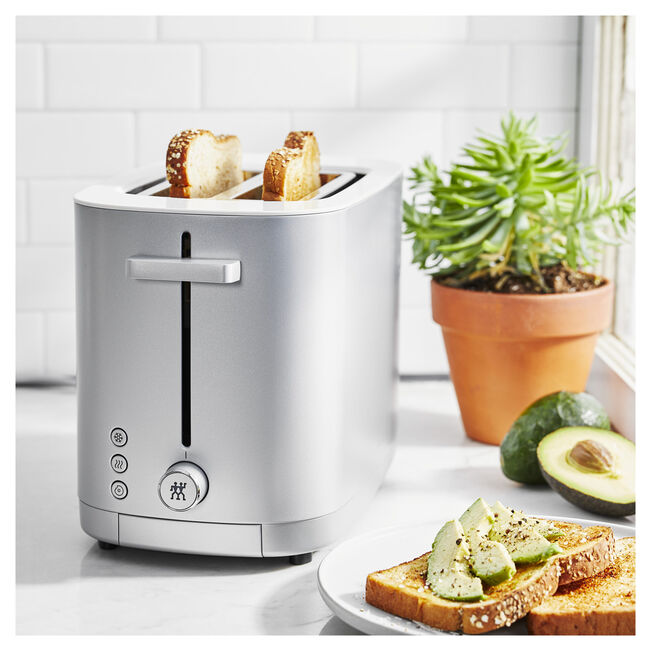 Zwilling Enfinigy 2 Slot 1000 Watt Silver Toaster