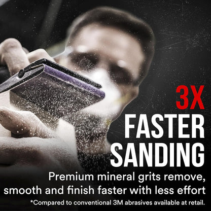 3M Pro Grade Precision Faster Sanding Sheets – 150 Grit
