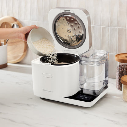 KitchenAid Grain & Rice Cooker - Porcelain White