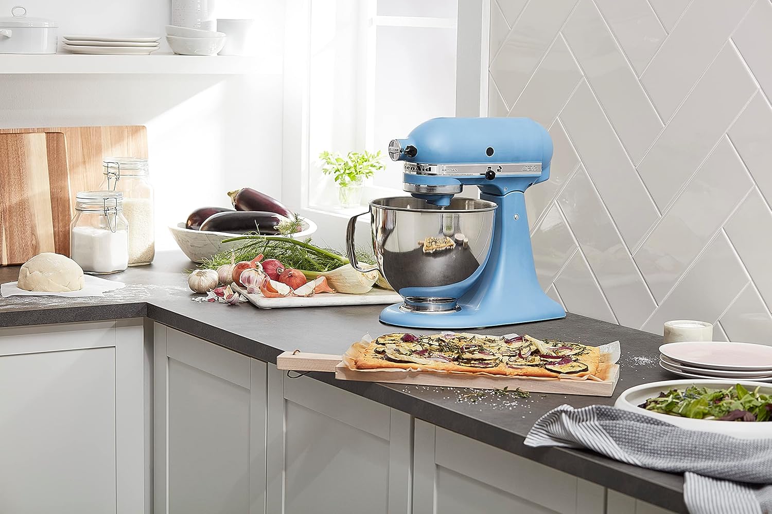 KitchenAid Artisan Series 5 Quart Tilt Head Stand Mixer - Blue Velvet