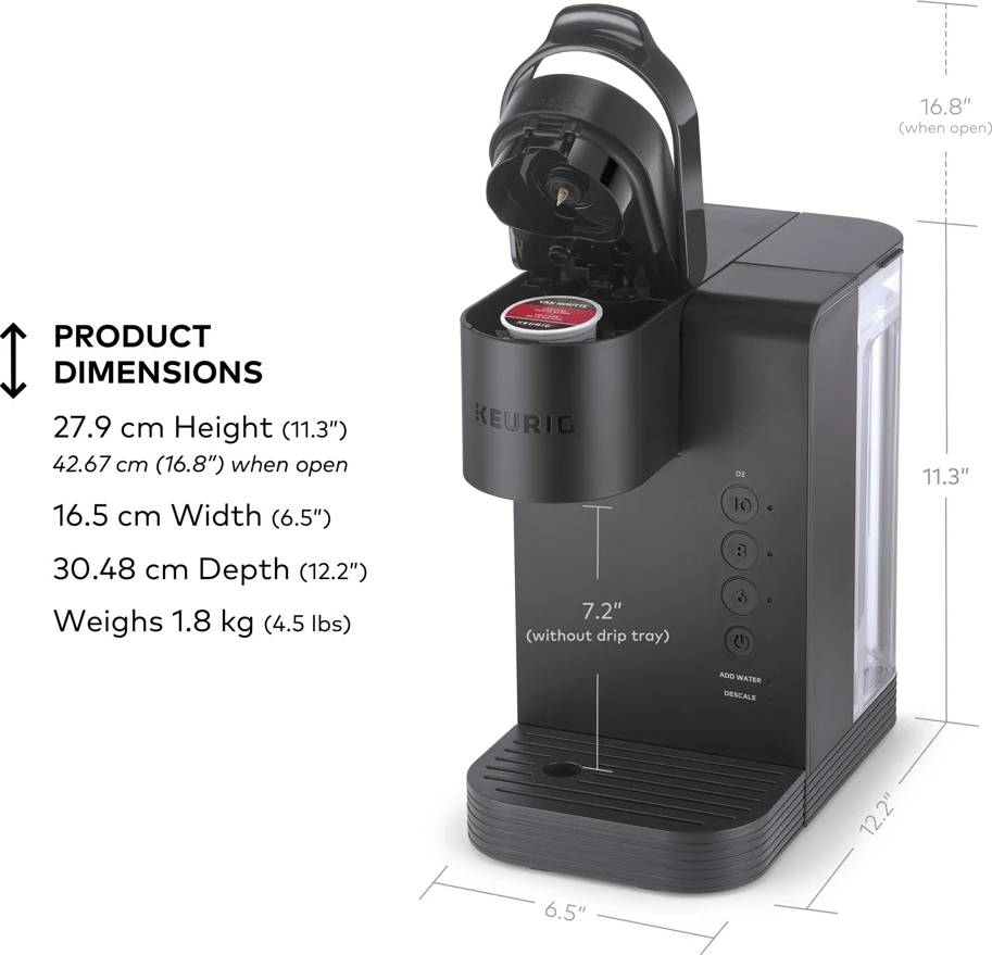 Keurig K Express Essentials Single Serve Coffee Maker Matte - Gray