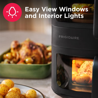 Frigidaire DualZone Air Fryer - Black