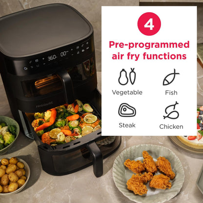 Frigidaire DualZone Air Fryer - Black