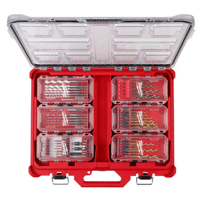Milwaukee Tool Shockwave Impact Duty Driver Bit Set - 100 Pc