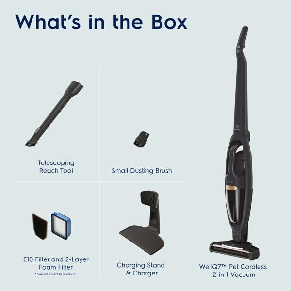 Electrolux Well Q7 Vacuum - Granite Grey