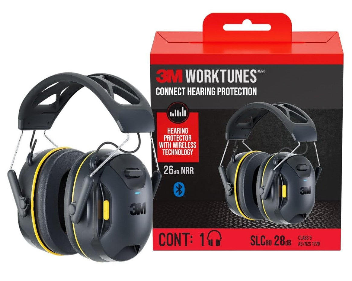 3M Work Tunes Connect Hearing - 90543H1-4DC with Bluetooth Technology