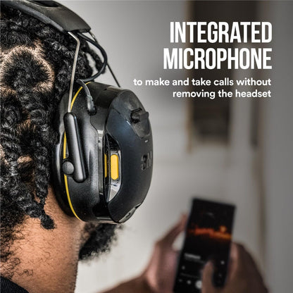 3M Work Tunes Connect Hearing - 90543H1-4DC with Bluetooth Technology