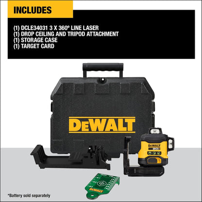 Dewalt 20V Max Laser Level - Bare Tool Only - Green