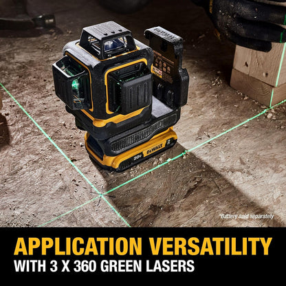 Dewalt 20V Max Laser Level - Bare Tool Only - Green