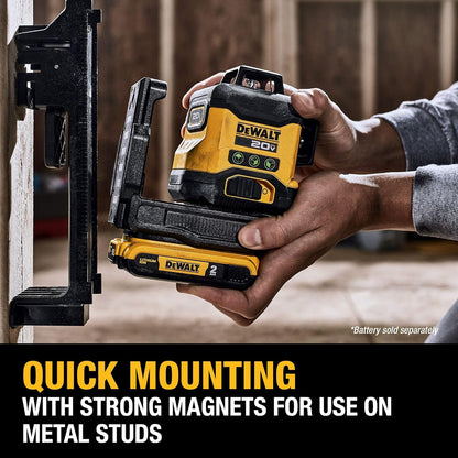 Dewalt 20V Max Laser Level - Bare Tool Only - Green