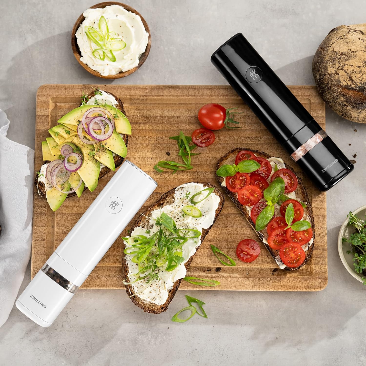 Zwilling Enfinigy Electric Salt & Pepper Mill Set - 2 Pc