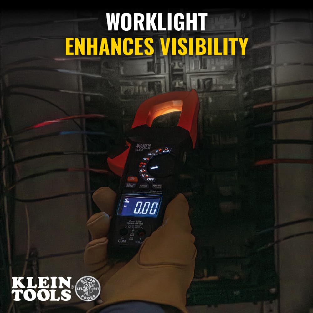 Klein Tools Digital Pro Clamp Meter with Flashlight